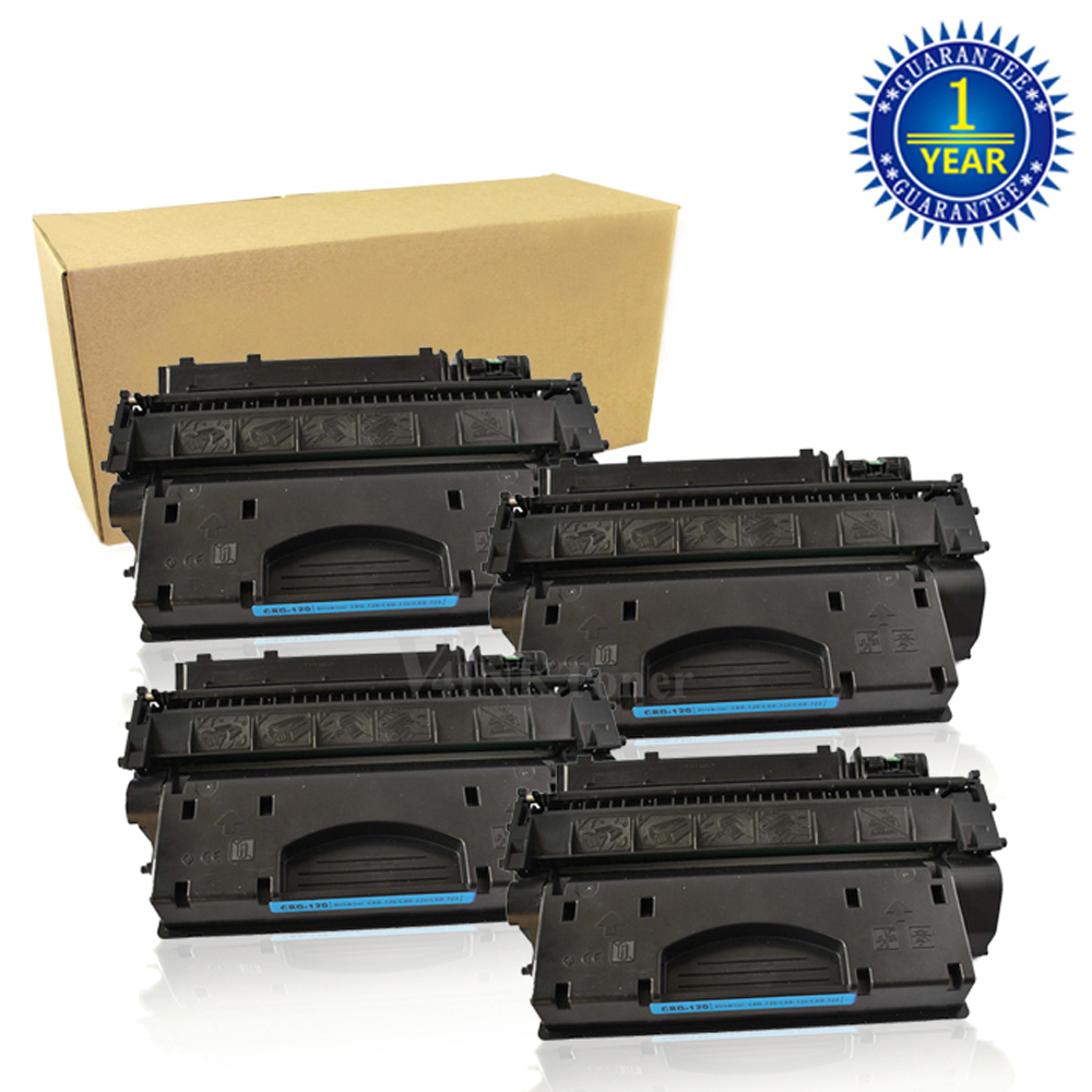 4x Black Toner Cartridge For Canon C120 CRG-120 D1170 D1350 D1370 D1380 MF6680