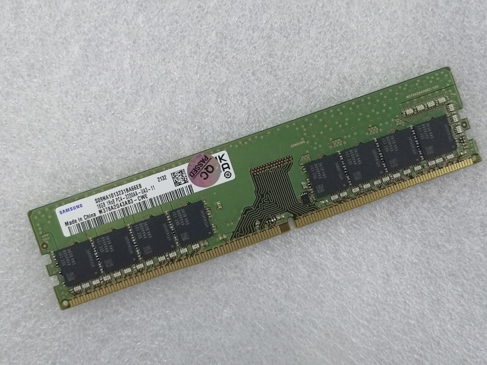 Samsung 16GB DDR4 Desktop DIMM RAM 3200MHz 2933MHz  2666MHz 2400MHz 2133MHz