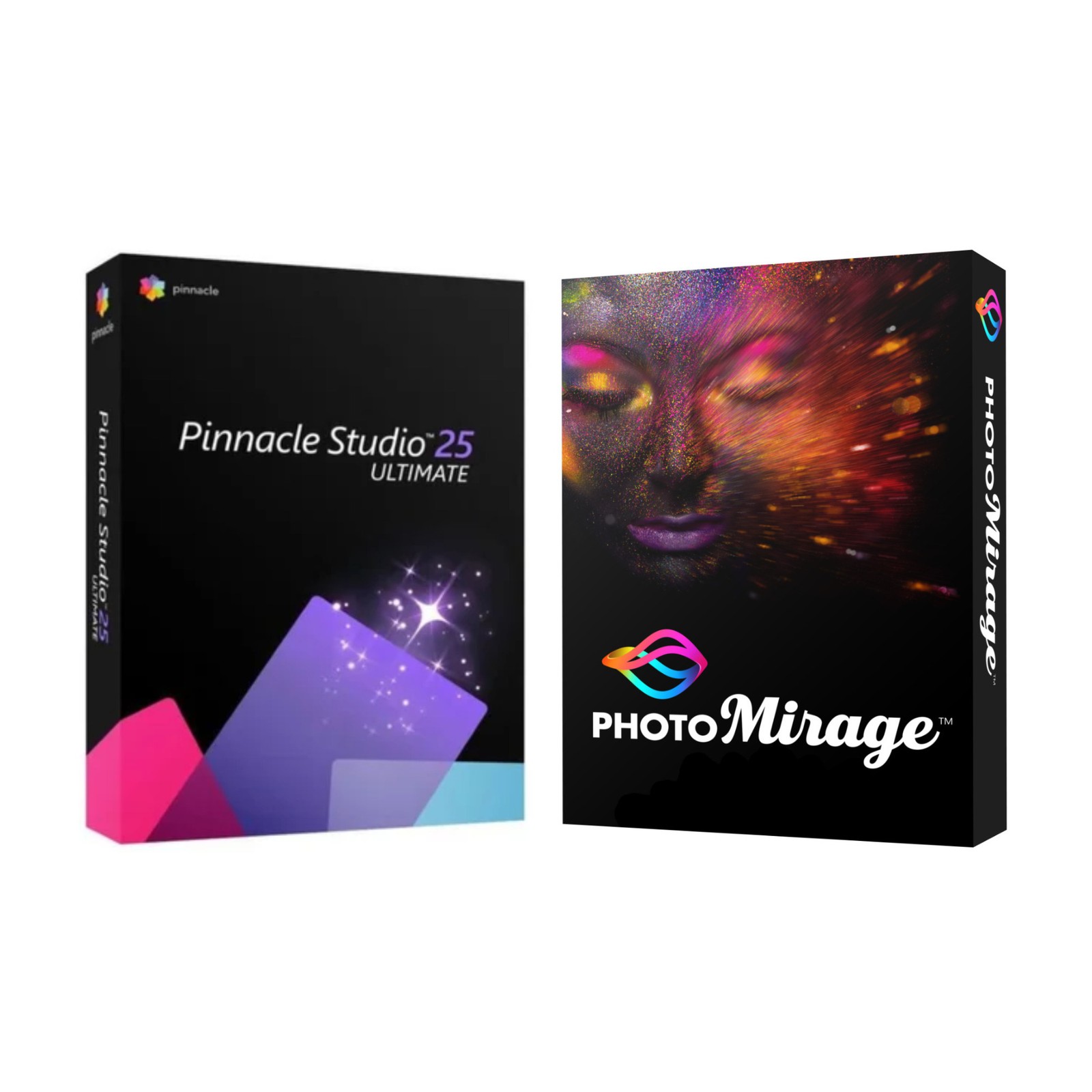 Corel Pinnacle Studio 25 Ultimate and PhotoMirage Bundle (Windows)