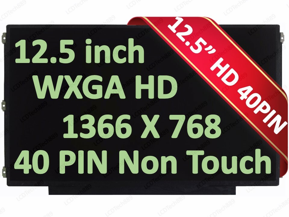 NEW B125XW01 V.0 LAPTOP LED LCD SCREEN 12.5"