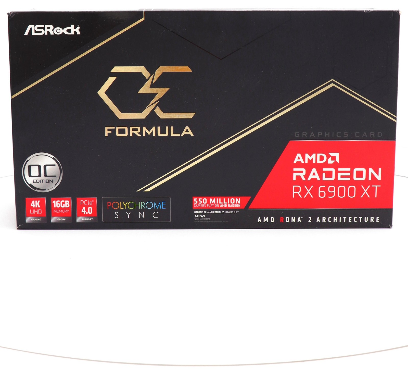 Asrock Amd Radeon RX 6900 XT 16GB GDDR6 Formula OC RGB Gaming Video Card GPU