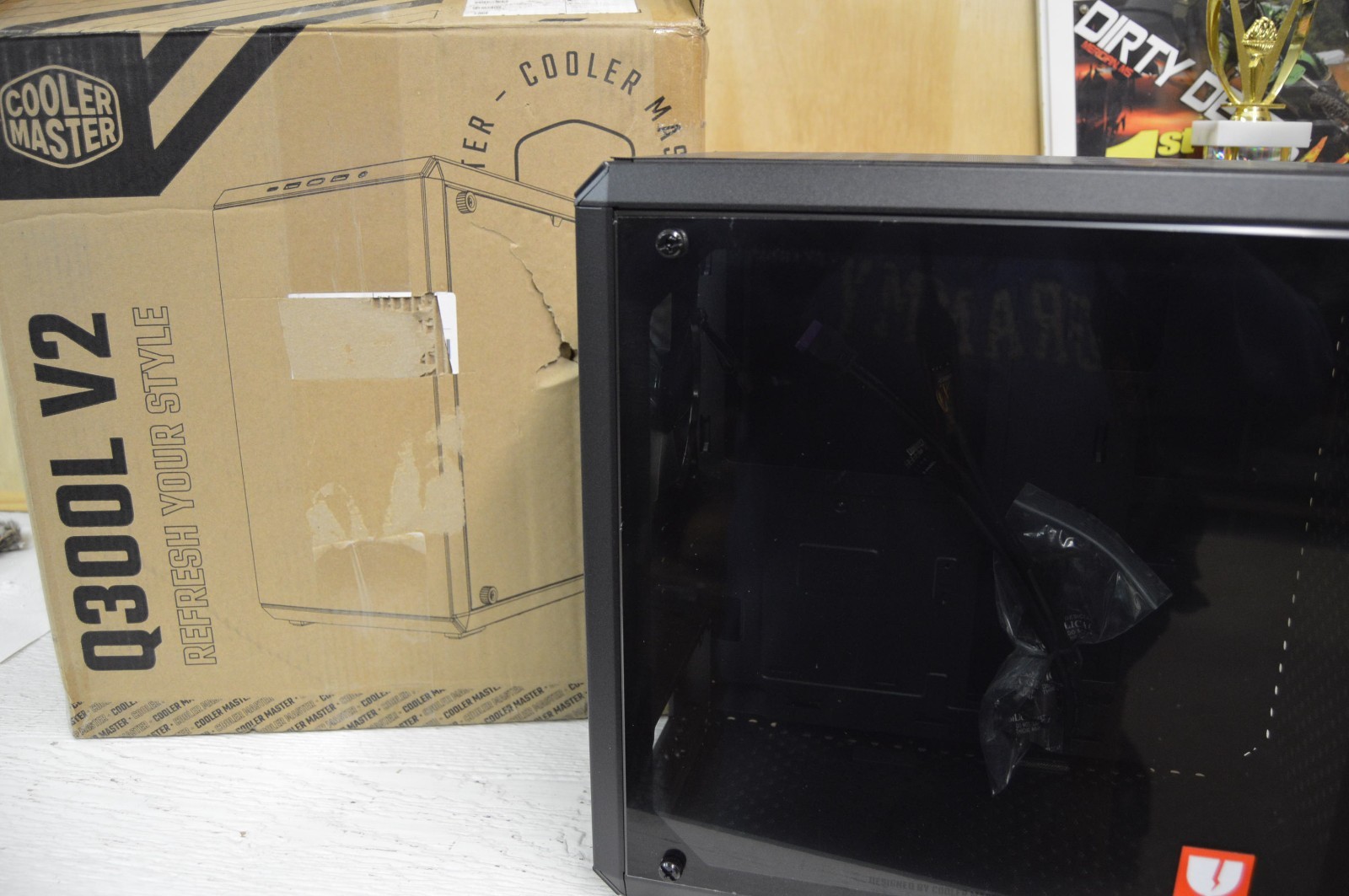 Cooler Master Q300L V2 Tower Case,Build Your Own Computer,NEW In Box