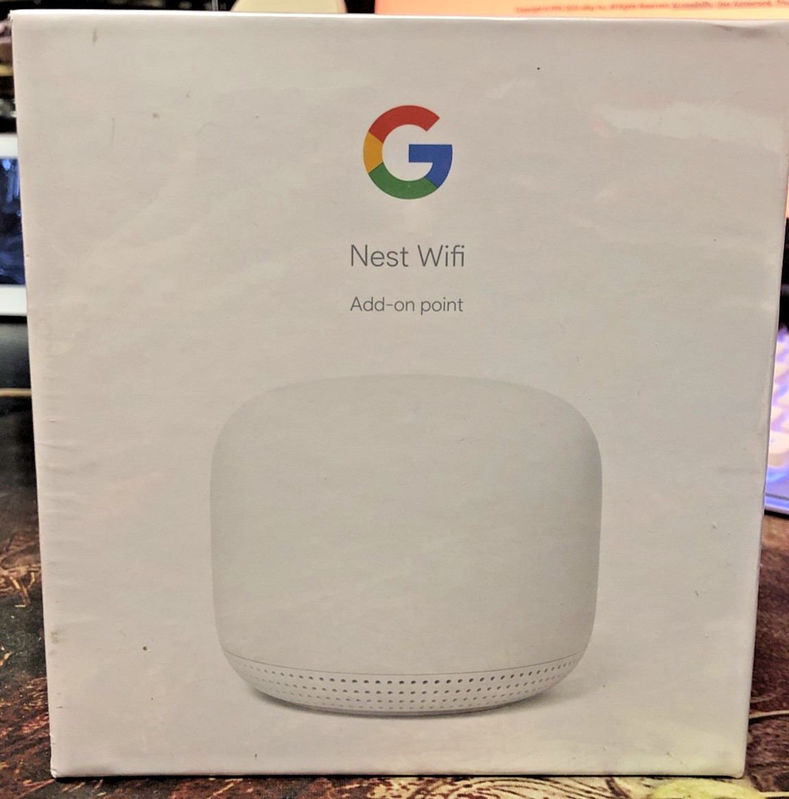 Google Nest Wifi H2E AC1200 2x2 Dual-Band Add on Point Snow (white) SEALED NEW