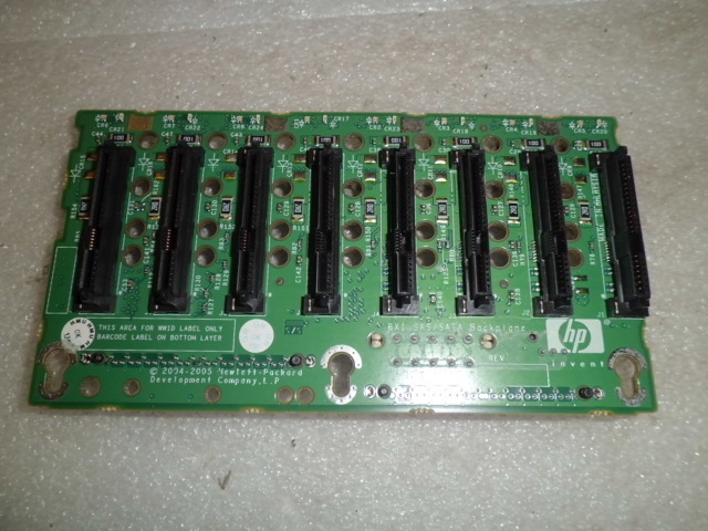 HP 412736-001 Proliant DL380 G5 8x1 SAS/SATA Backplane Board TESTED