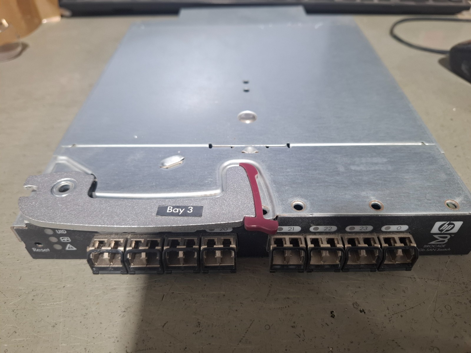 HP AJ821A 8Gb FC SAN Switch HSTNS-BC23-N 489865-001 for c-Class BladeSystem