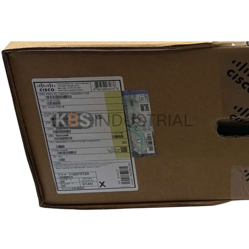 NEW Cisco C9300-48P-E 48-port PoE+ Network Essentials Switch Free Delivery