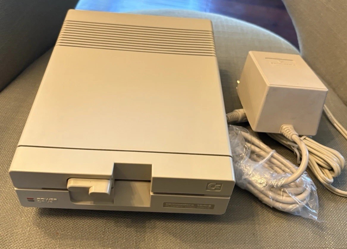 Vintage Commodore 64 C64 1541-II Disc Drive used Tested Working Minty