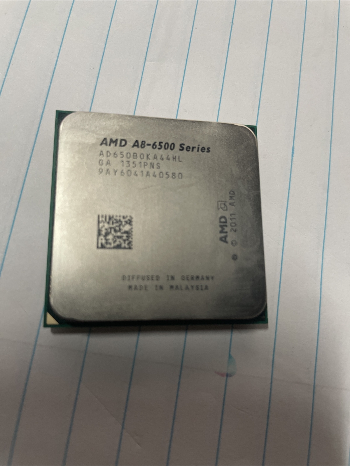 AMD A8-6500 3.5GHz Quad-Core (AD6500OKHLBOX) Processor