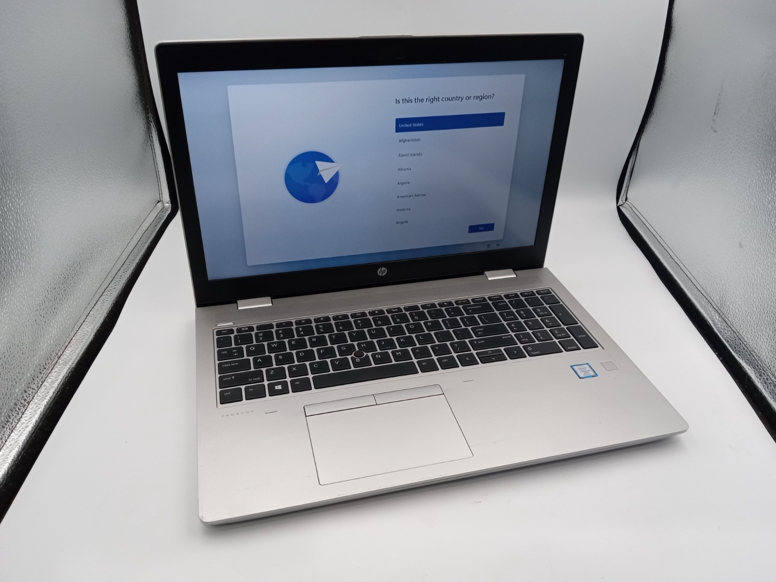 HP ProBook 650 G5 15" Laptop Intel i5-8365U 4GB RAM 128GB SSD Windows 11 -RR