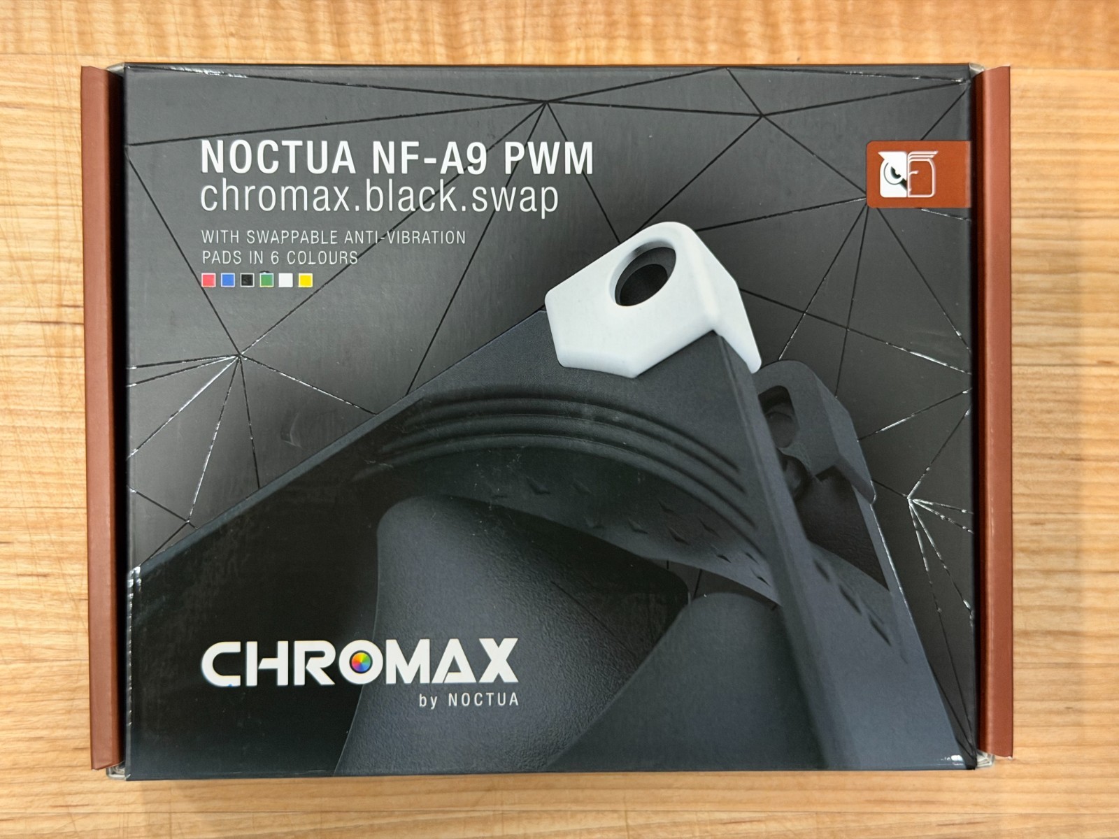 NOCTUA NF-A9 PWM chromax.black.swap 92mm 4-pin SSO2 Case Fan Premium Slim Quiet