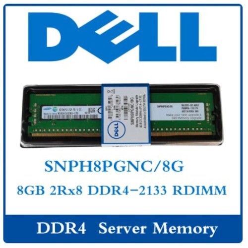 DELL SNPH8PGNC/8G H8PGN DDR4 2RX8 PC4-2133P ECC REG RAM server memory NEW