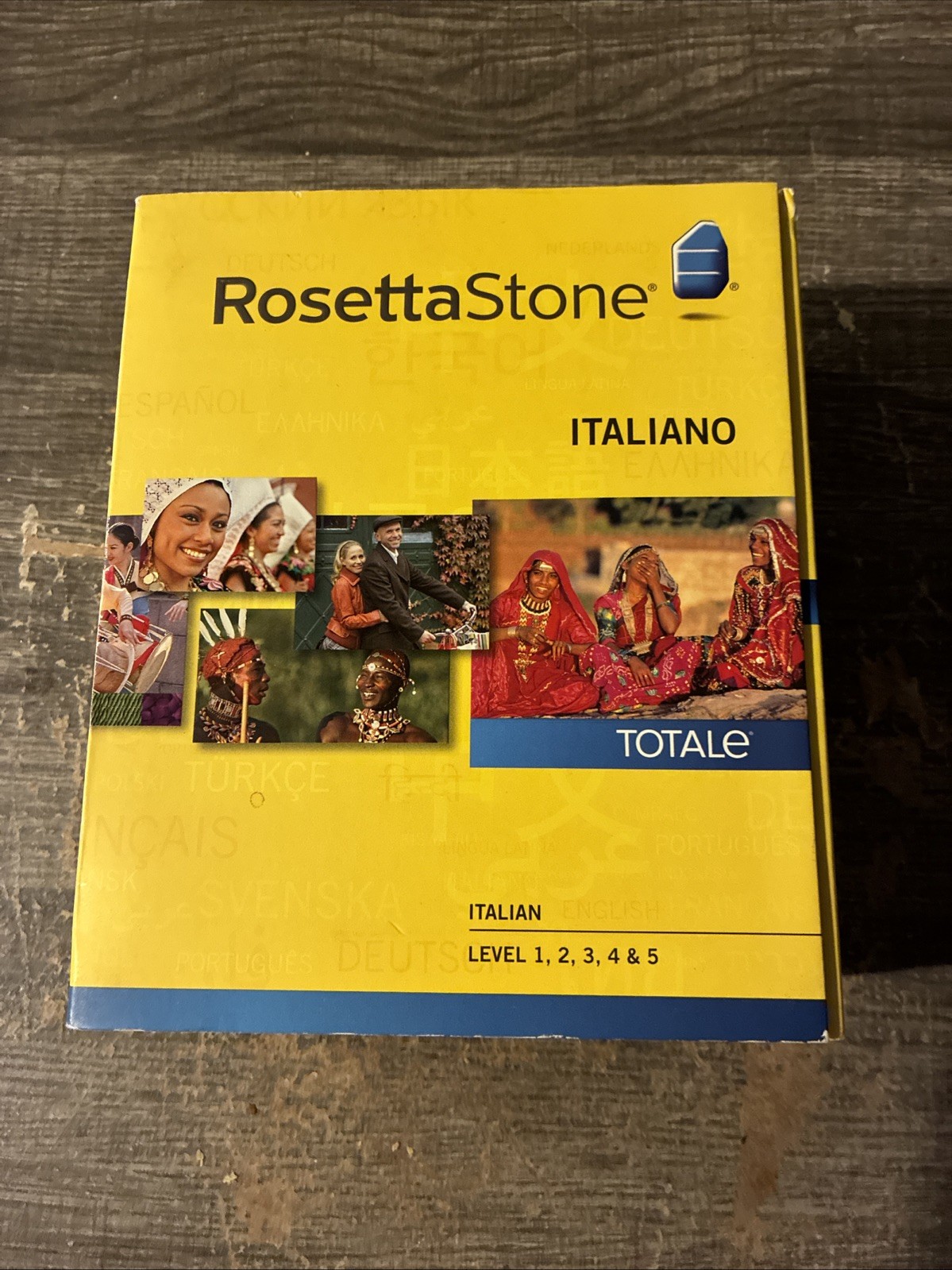 Rosetta Stone Italiano Levels 1-5, 4-Disc Set - Missing Disc #2
