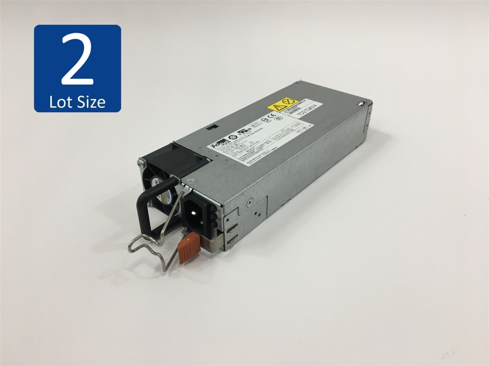Lot of 2 AcBel EMC 1100W Power Supply 071-000-578-01 SGA005 Power Supply