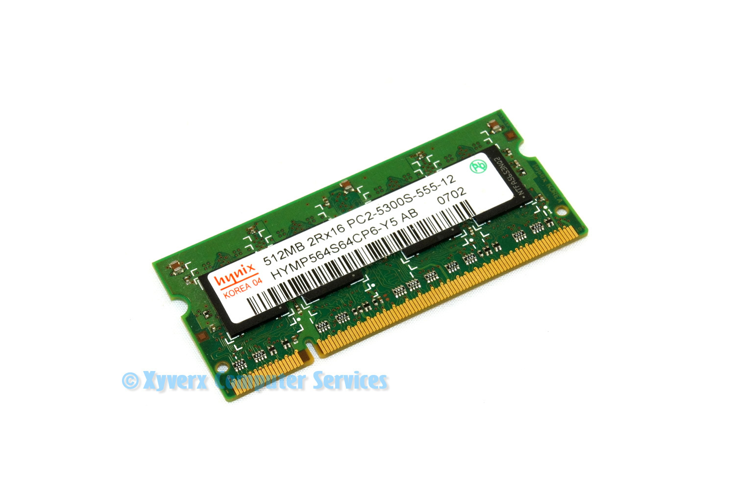 HYMP564S64CP6-Y5 OEM HYNIX LAPTOP MEMORY 512MB DDR2 PC2-5300(CA68)