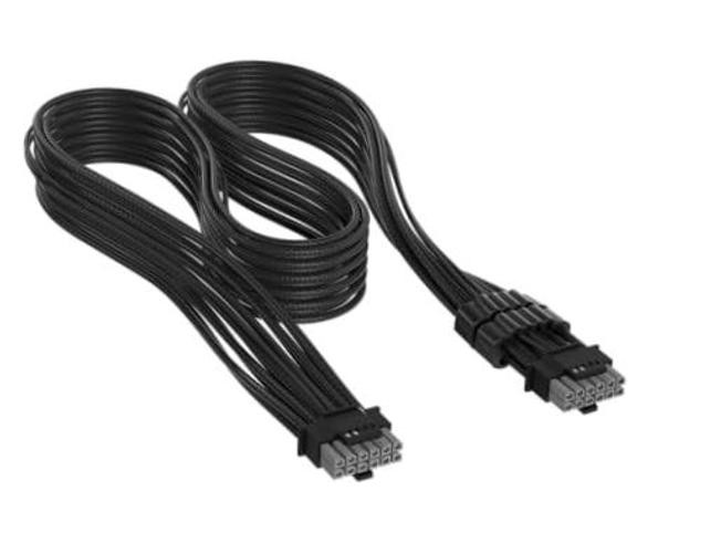 Corsair Elite Premium Individually Sleeved PCIe 12V-2x6 to PCIe 12V-2x6 Black