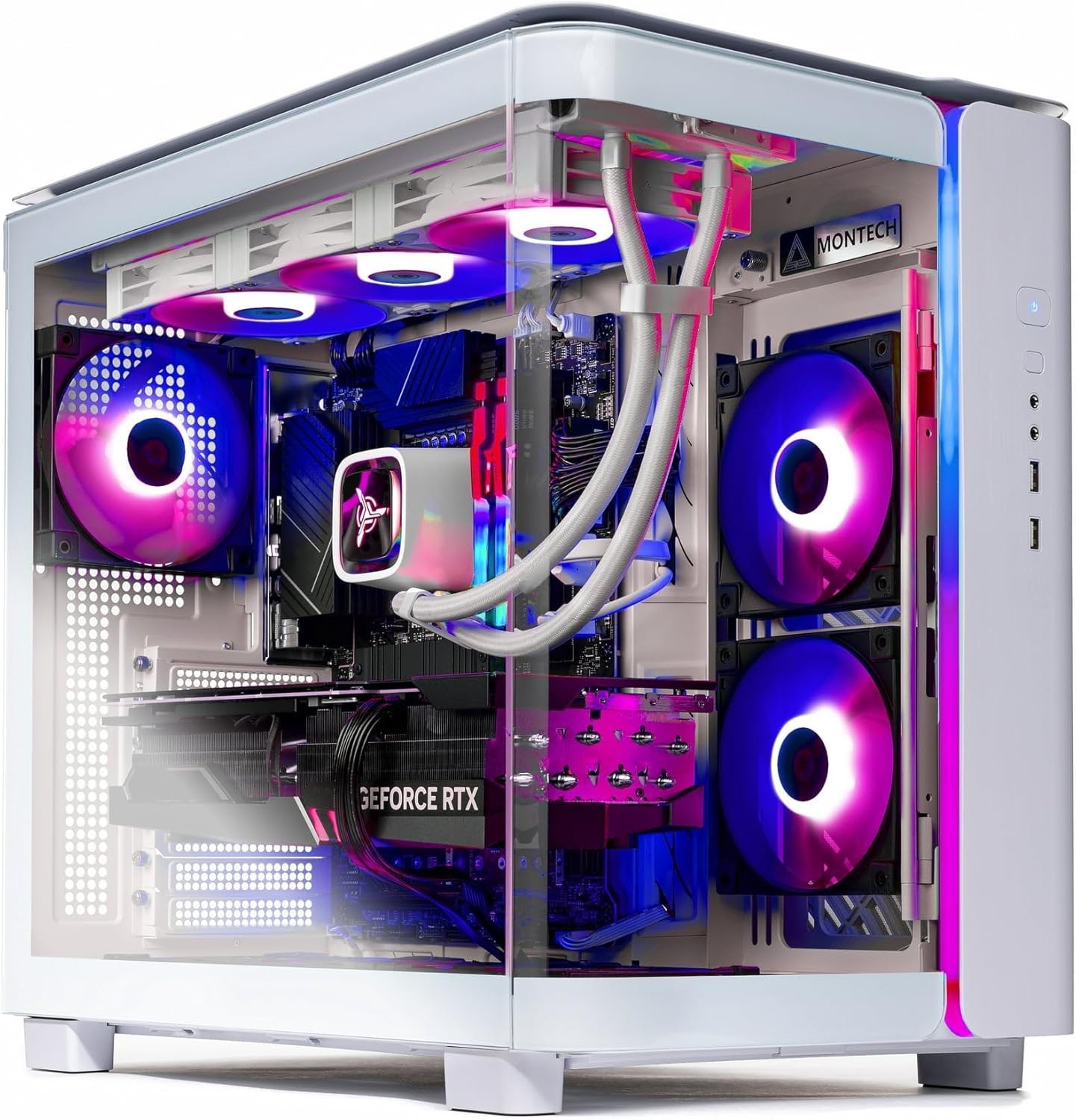 Skytech ARGB Gaming Desktop i5-12400F 32GB RAM 1TB SSD GTX 1080 Win11 WiFi6