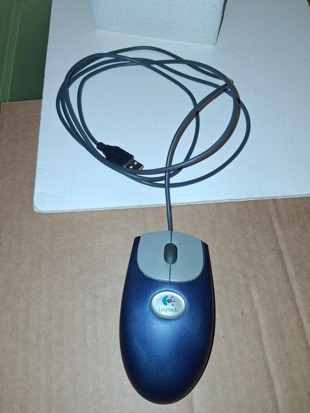 Logitech M-BJ58 Wired Optical Mouse