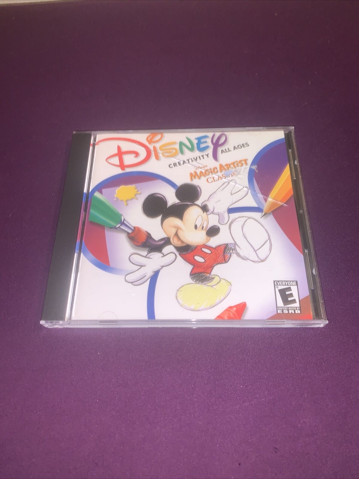 Vintage Disney Creativity: Magic Artist Classic (PC, 1997, Windows and Mac)