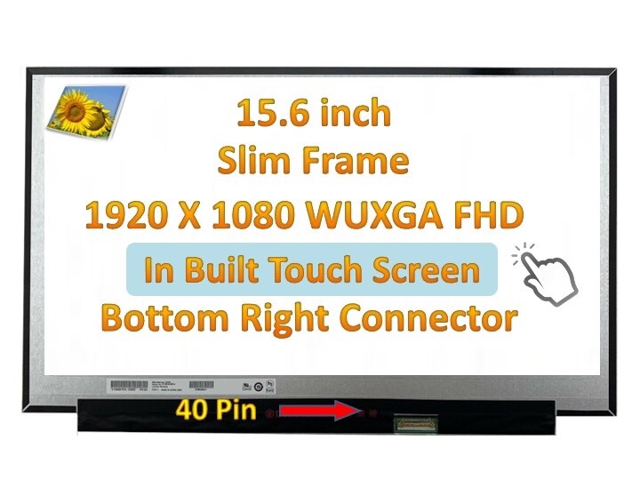 L47876-LD3 For HP PAVILION 15-EH1196NR 15-EH2085CL FHD LCD Display Touch Screen