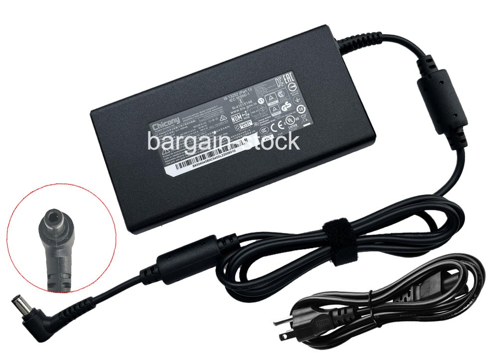 Original Chicony 180W AC Adapter Charger For Medion Erazer Scout 17 E1 5.5*2.5mm