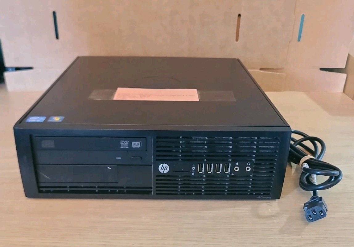 HP COMPAQ PRO 4300 SFF,INTEL i3-3220,3.30GHz,8GB RAM, 1TB HD, WIN 10 PRO.NO WIFI