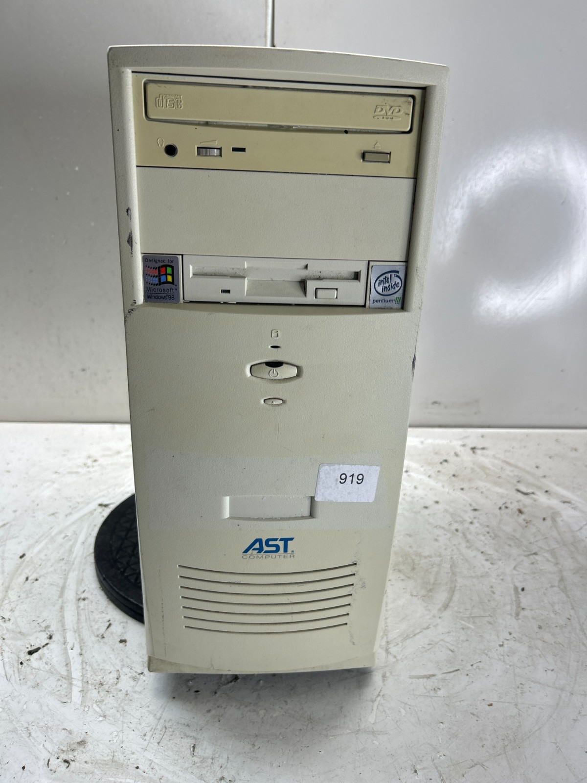Vintage Retro AST Bravo 219 PA-738-A11Desktop Computer Case