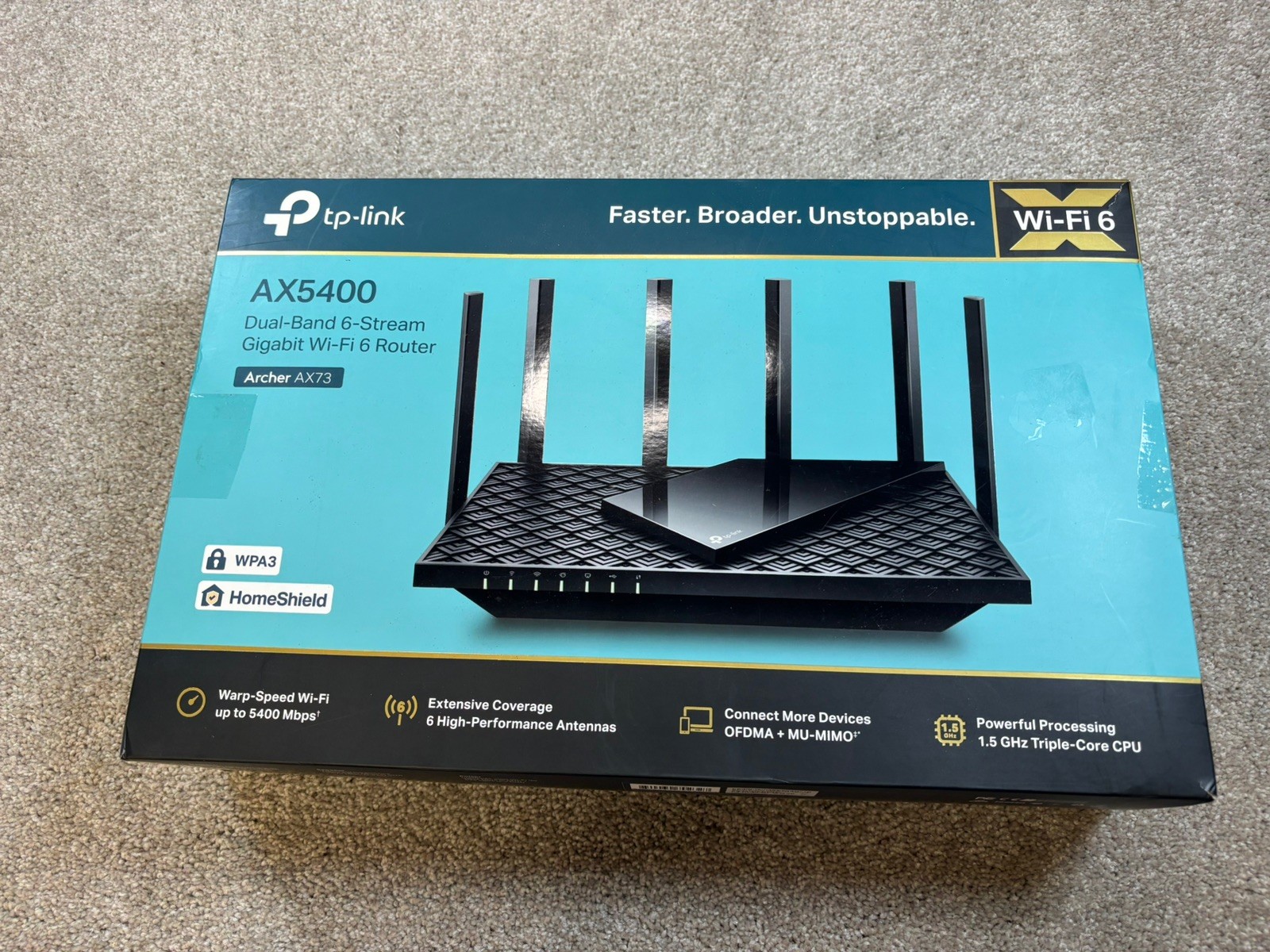 TP-Link AXE5400 Tri-Band WiFi 6E Router 5
