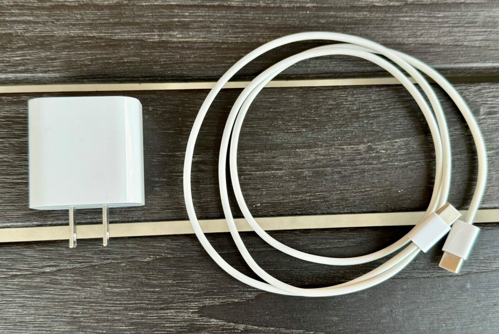 Apple Genuine OEM 20W USB-C Power Adapter + 60W USB-C Charge Cable (1 m) 