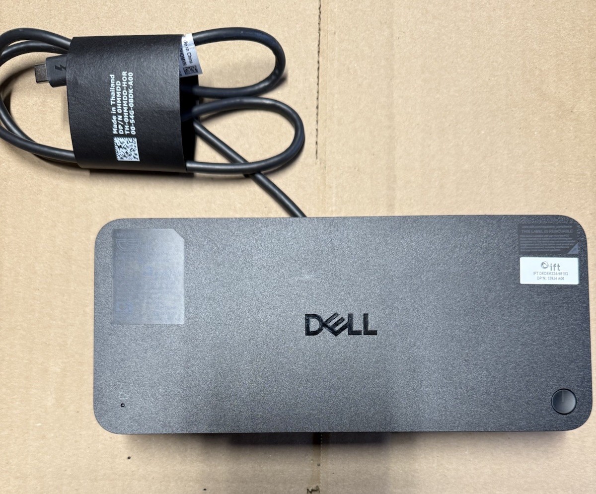 Dell Pro Thunderbolt 4 Smart Dock (SD25TB4) Docking Station - With 180w