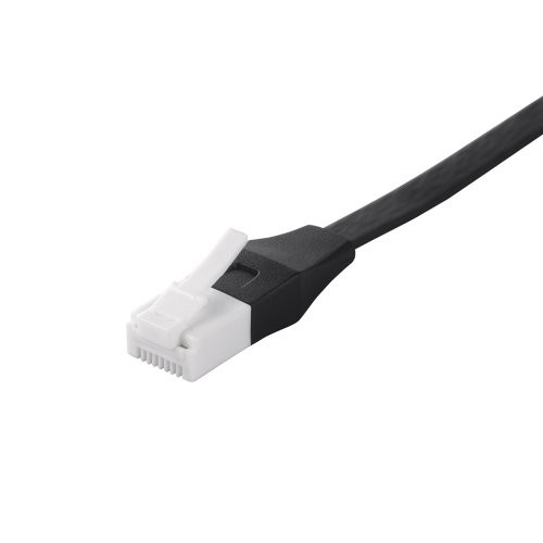 Buffalo BUFFALO LAN Cable with Unbreakable Connector Category 6a Straight Flat