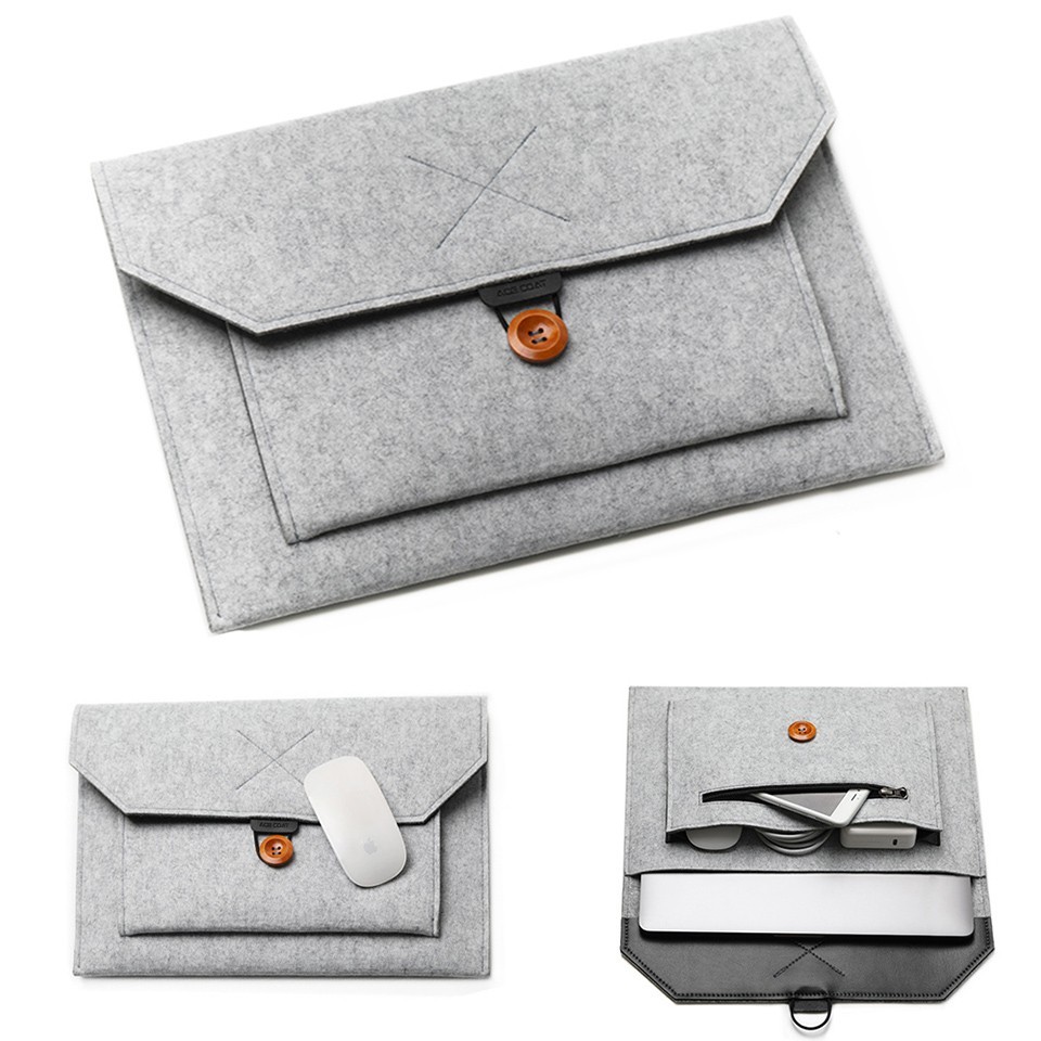 Acoki Felt Laptop Sleeve 11 13 14 15 Inch Notebook Tablet Case MacBook Bag