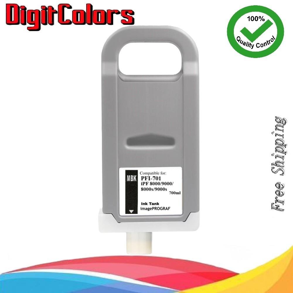 PFI-701 Matte Black Ink Cartridge for Canon IPF 8000s  9000s 8000 9000 PFI701MBK