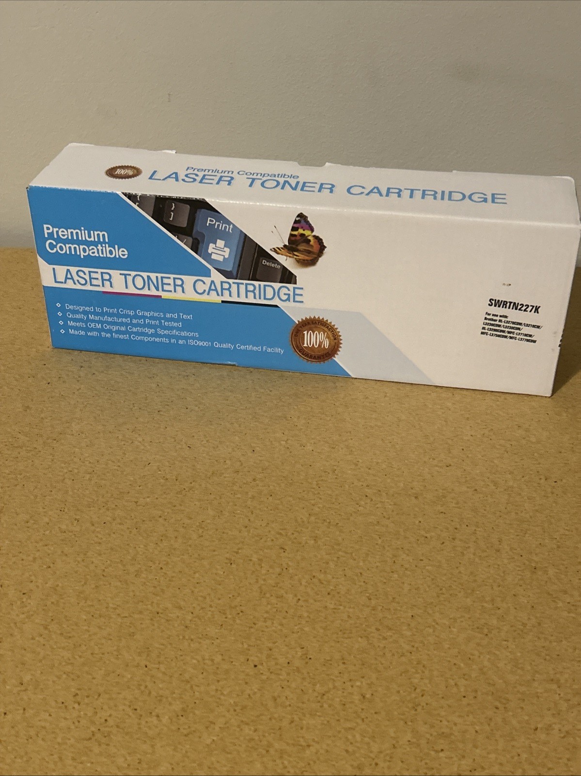Premium Compatible Laser Toner Cartridge Black Ink Brother TN227