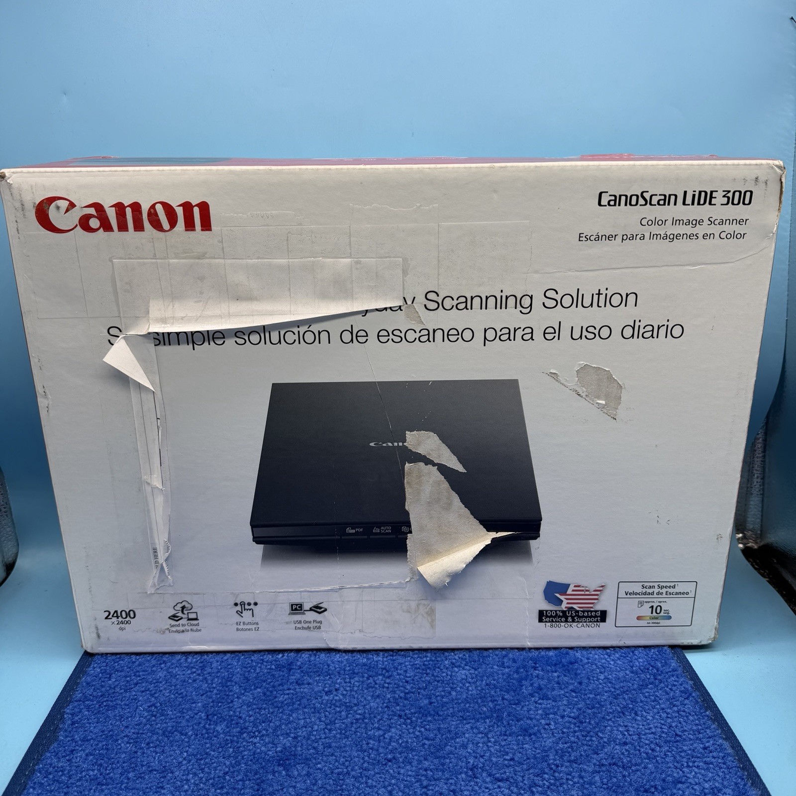 Canon CanoScan LiDE 300 Color Image Scanner (2995C002) - Black