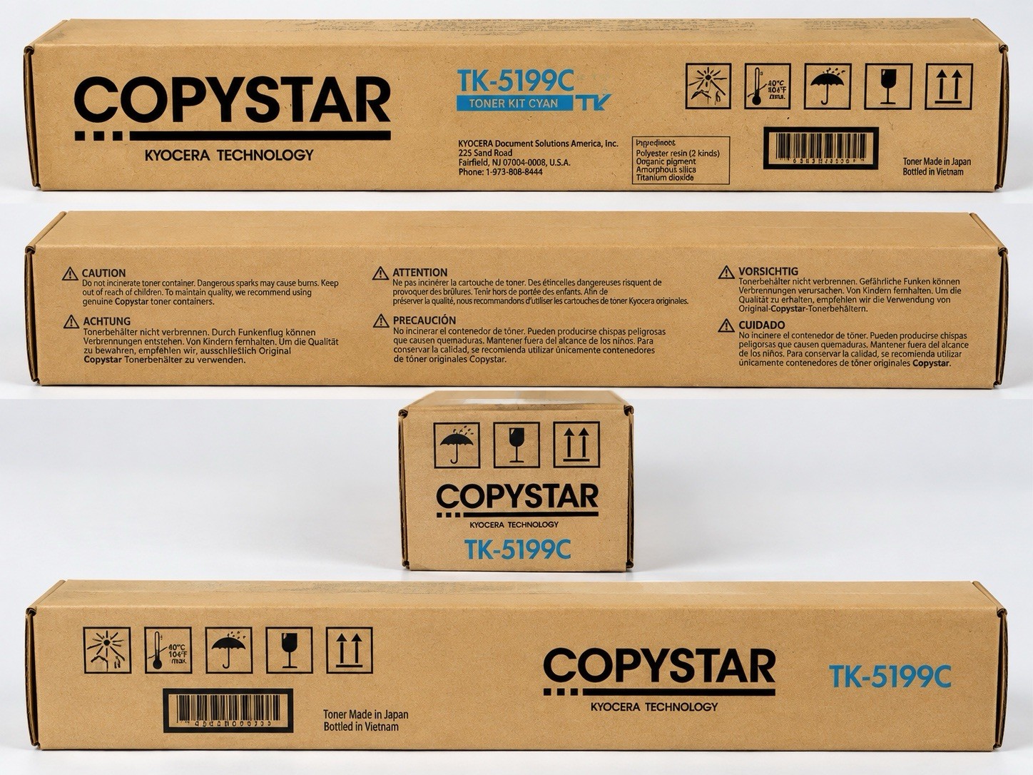 Genuine Copystar TK-5199C Cyan Toner Cartridge Kyocera CS 306ci 307ci 308ci