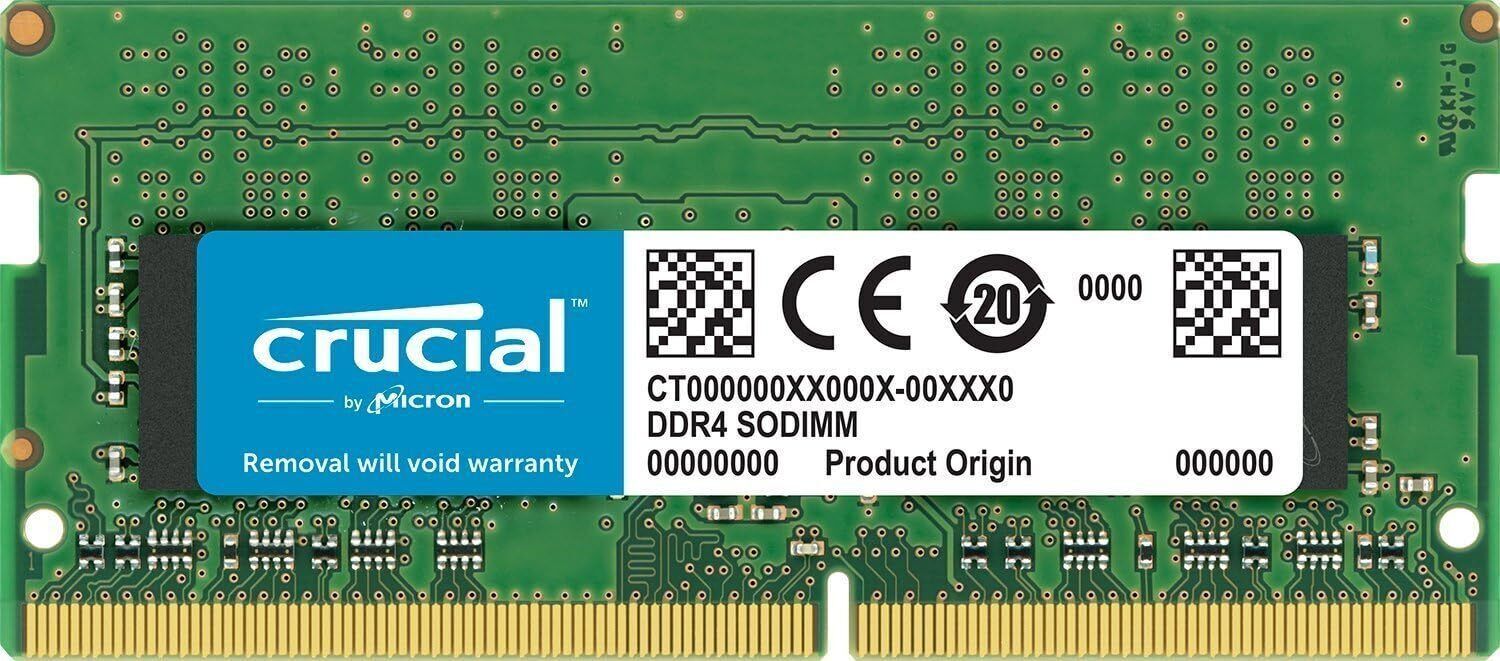 Crucial DDR4 4GB 3200 MHz PC4-25600 260-Pin SODIMM Notebook Memory RAM 1 x 4GB