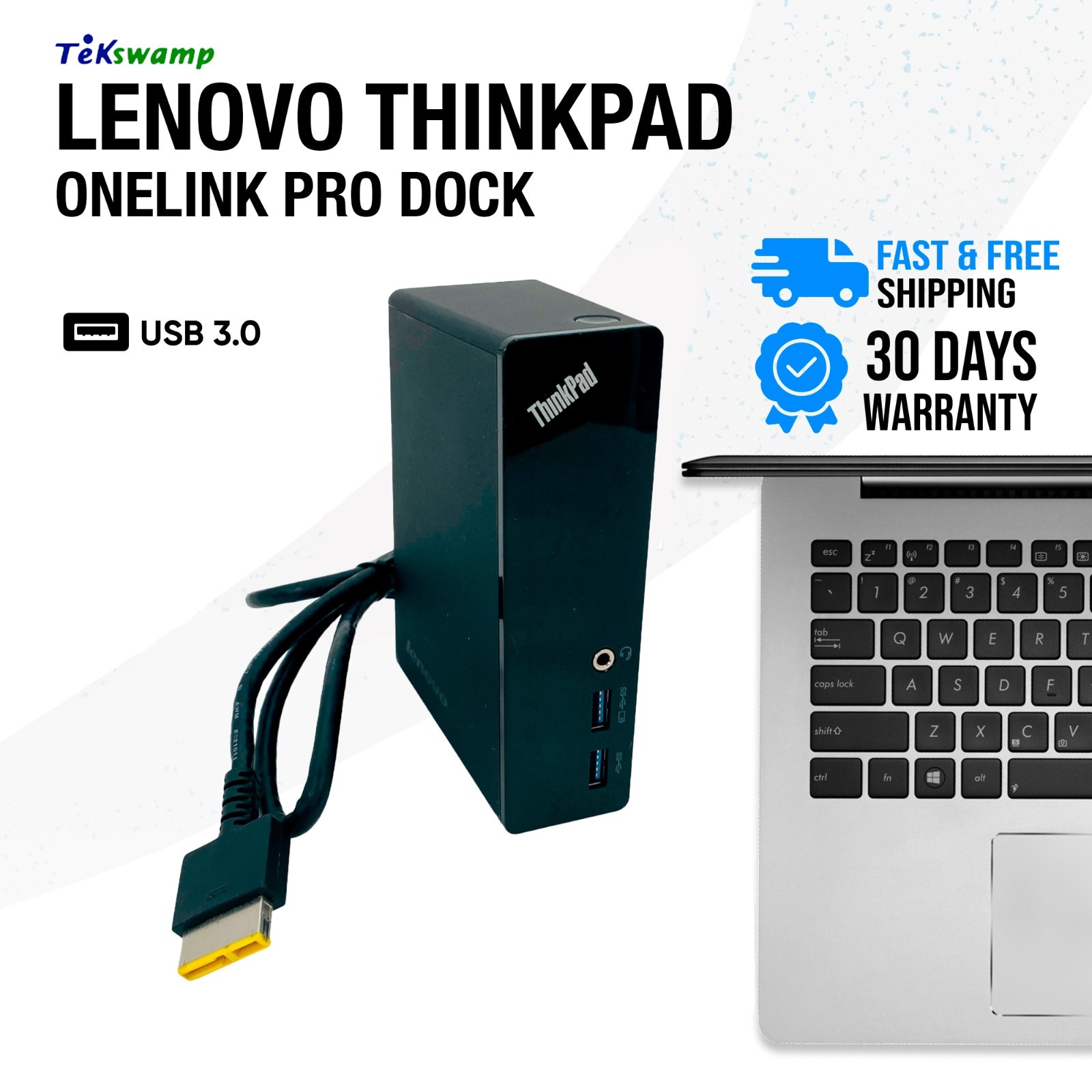 Lenovo DU9033S1 ThinkPad OneLink Pro USB 3.0 Docking Station 03X6819 03X7011
