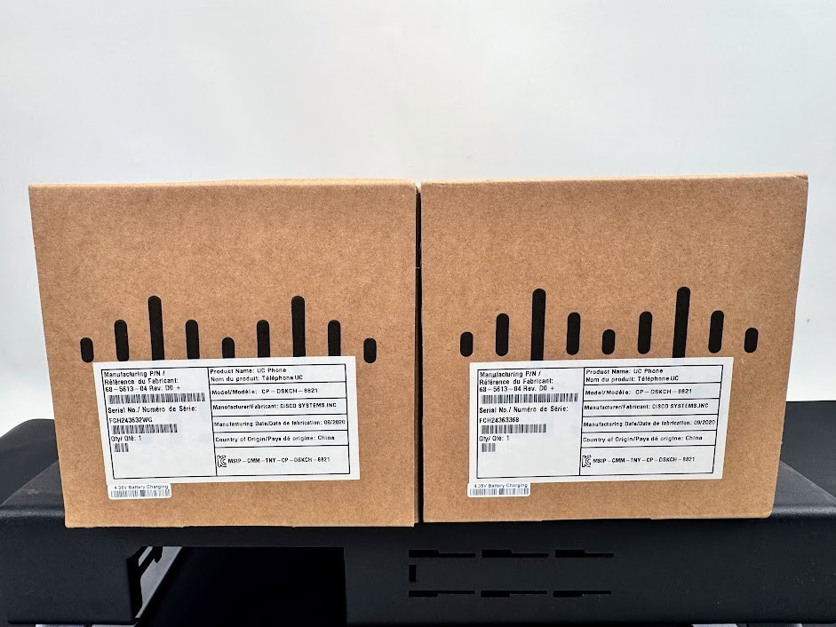 LOT OF 2 Cisco 8821 Desktop Charger Stand (CP-DSKCH-8821) - Brand New