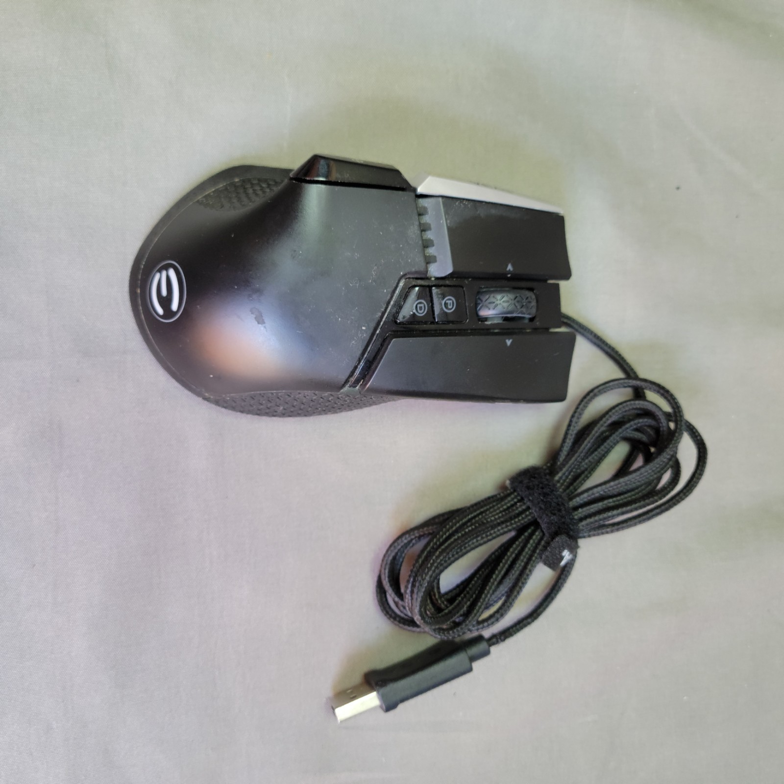 EVGA X17 Wired Optical Gaming Mouse 16000 DPI 10-Button Programmable Black