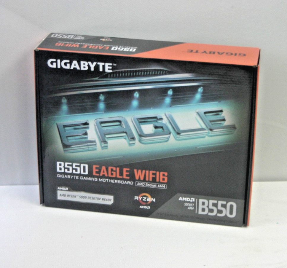 GIGABYTE B550 EAGLE WIFI6 AMD AM4 ATX DDR4 WiFi 6 Gaming Motherboard NEW