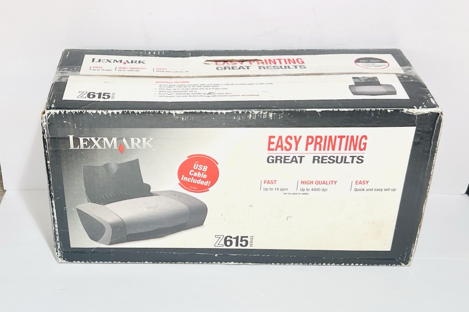 Lexmark Z615 Series Thermal Inkjet Printer 4800x1200 dpi & 14 ppm