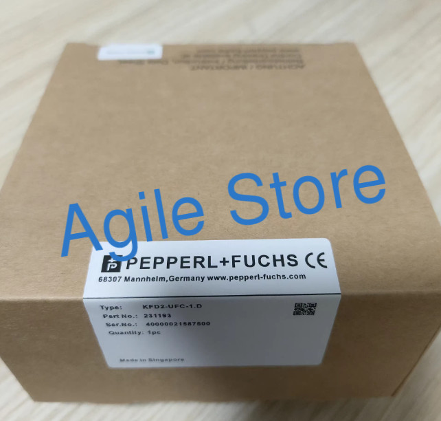 KFD2-UFC-1.D 1PCS NEW PEPPERL+FUCHS Safety Barrier FedEx or DHL