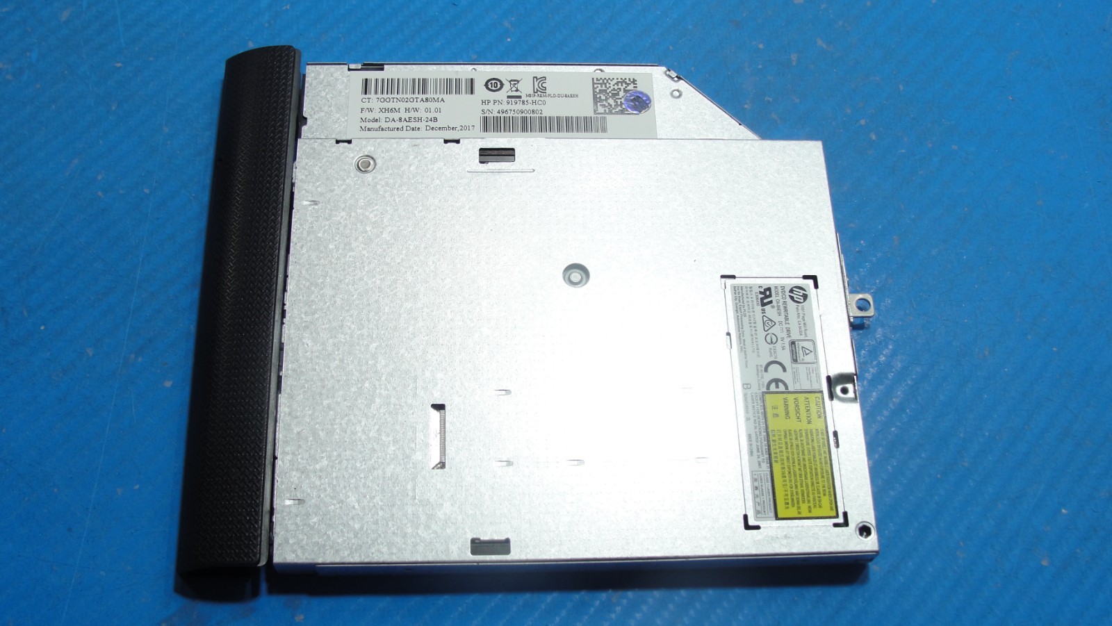 HP 15-bs115dx 15.6" DVD/CD-RW Burner Drive DA-8AESH-24B 920417-008 919785-HC0