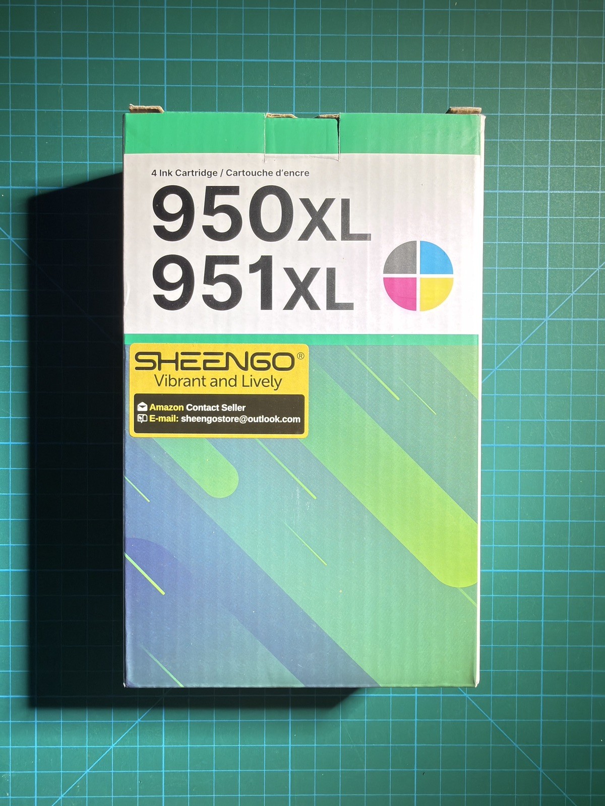 Gagalay 950XL 951XL Ink Cartridges Combo Pack Compatible for HP 950 951 (4 Pack)