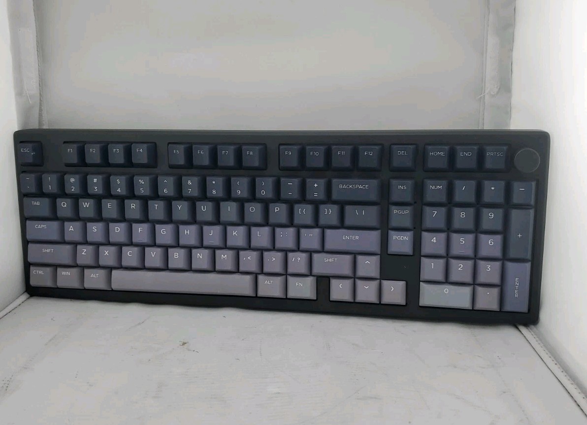 EPOMAKER Galaxy100 Lite QMK/VIA Gaming Keyboard Wisteria Linear Switch, Black