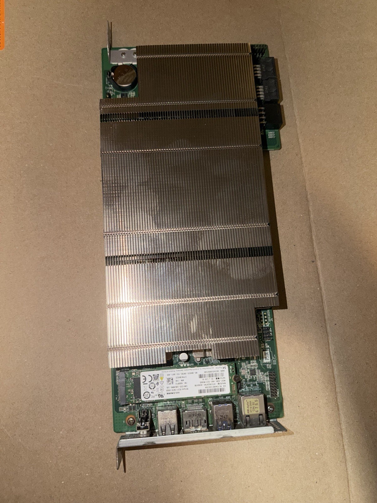 Asrock AMD BC-250 with 128gb sata ssd
