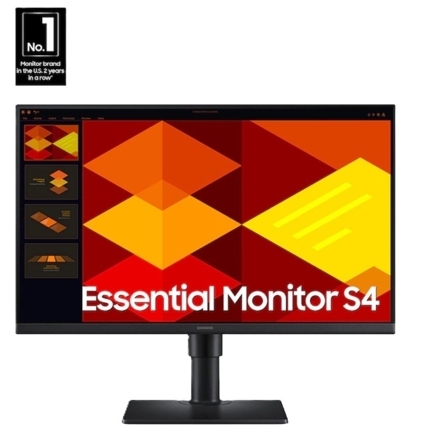 Samsung S40GD 24" Borderless 100Hz FHD IPS Business Monitor w/USB Hub LS24D402GA