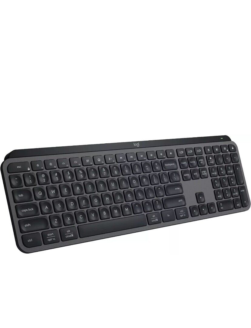 Logitech MX Keys S Wireless Keyboard, Low Profile, Quiet Typing, Bluetooth Black