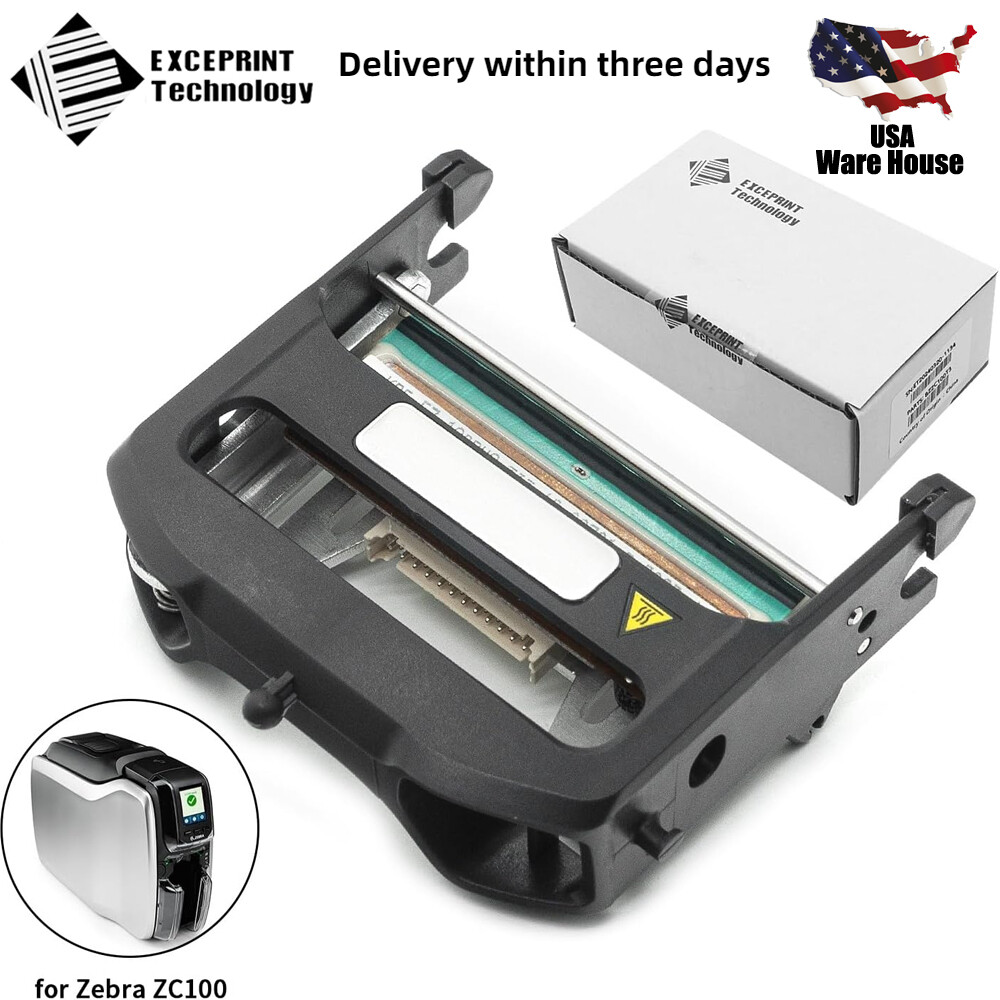 ✅ Printhead for Zebra ZC300 ZC350 Printer PVC Color Card 300dpi P1094879-020 ✅
