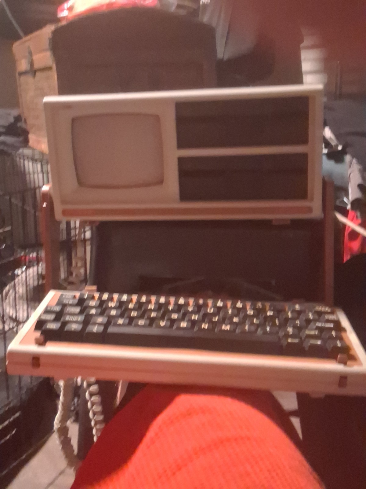 VINTAGE OTRONA ATTACHE PORTABLE COMPUTER Original Laptop Collectible Tech PC
